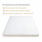 Luxupur® OrthoTop Wendetopper mit zwei Härtegraden – sanfte und stützende Seite für individuellen Schlafkomfort