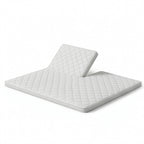 Luxupur® OrthoTop Split Topper 2-in-1 – Premium Topper für elektrisch verstellbare Lattenroste mit flexiblem Wendekomfort und individueller Anpassung für zwei Personen