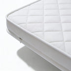 Luxupur OrthoTop Topper Detailansicht des hochwertigen Reißverschlusses am abnehmbaren und waschbaren Premium Bezug – handgefertigt in deutscher Manufaktur mit feiner Steppung und atmungsaktivem Klimaband